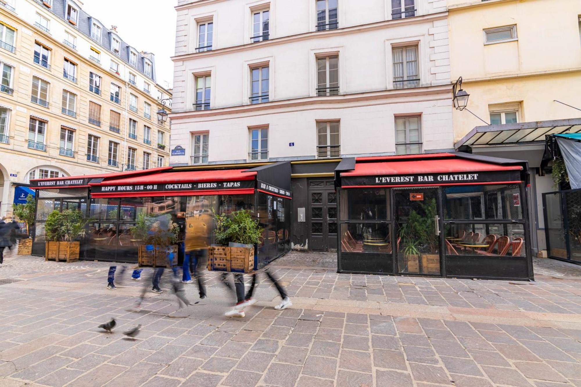 Appartement Quartier Fontaine Chatelet Les Halles Free Netflix 파리 외부 사진